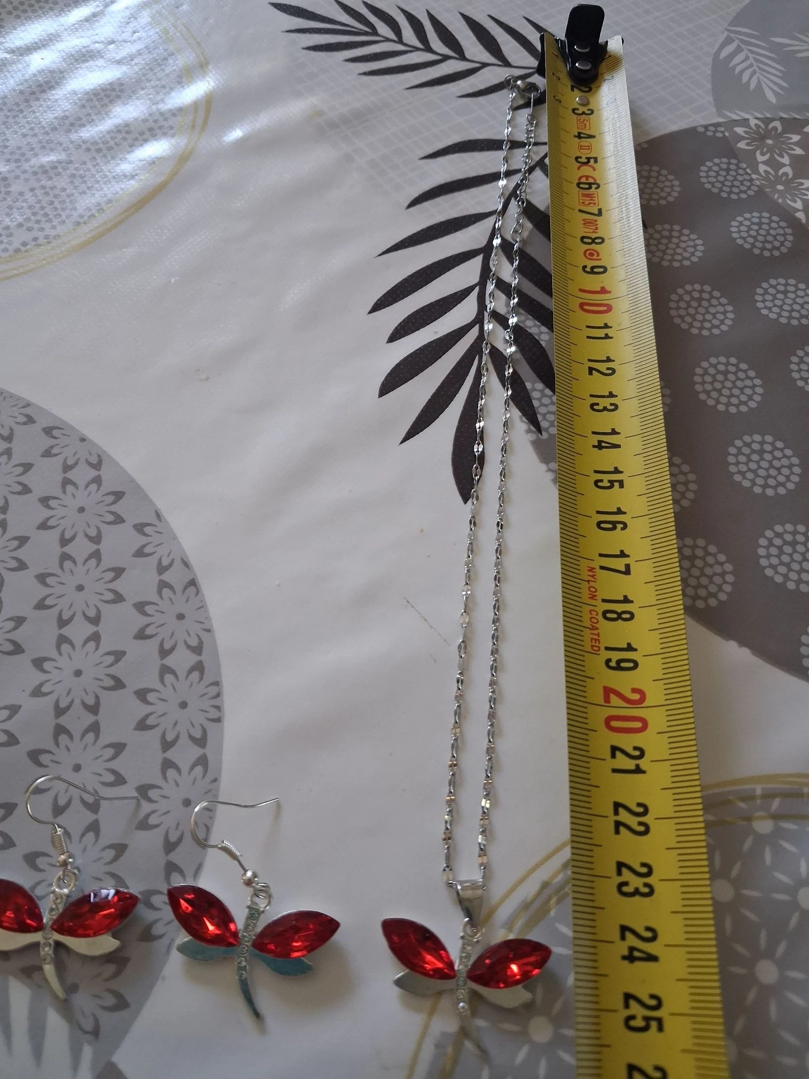 Sieraden set in libellevorm – photo 4